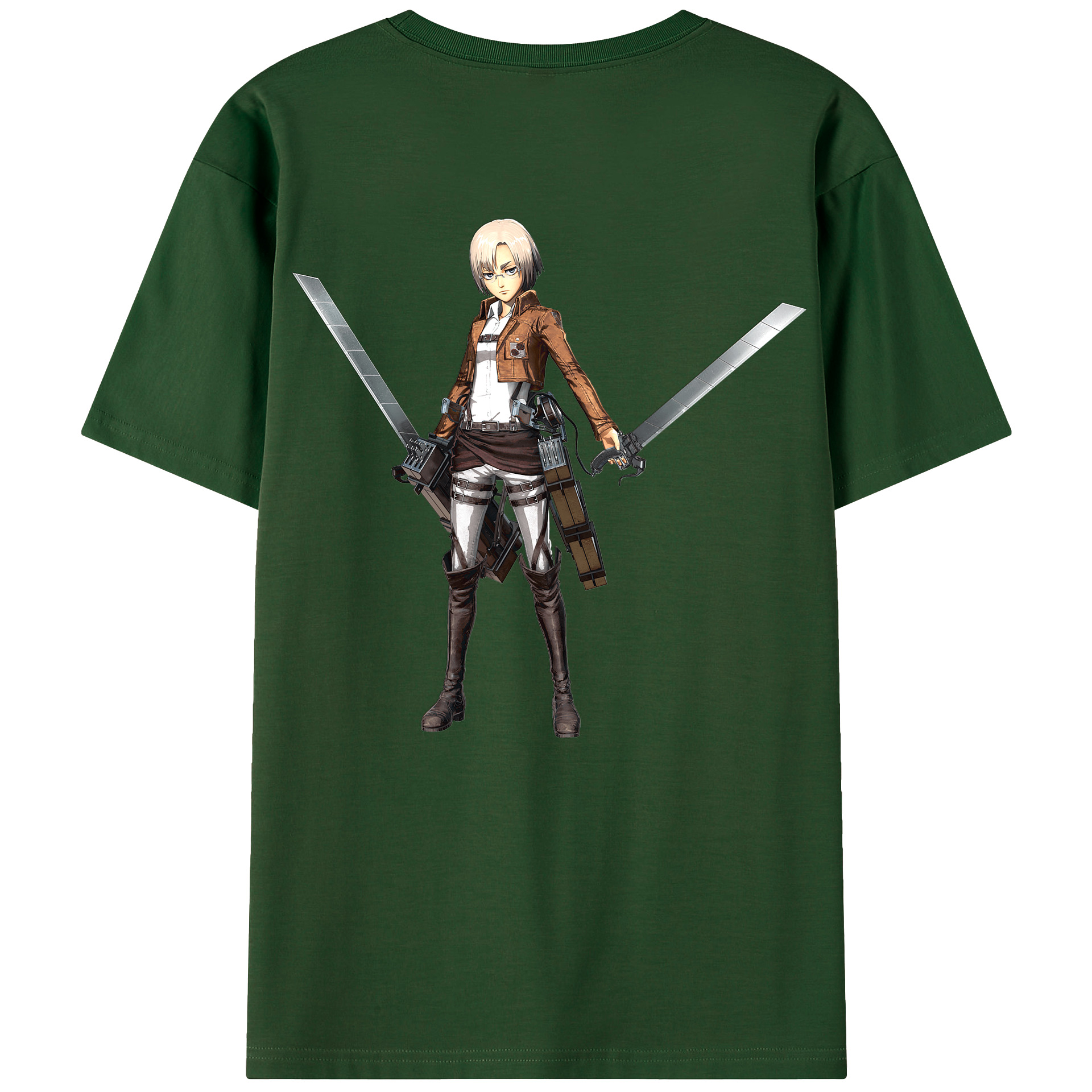 （画像用）  綿100％半袖Tシャツ（背面プリント）